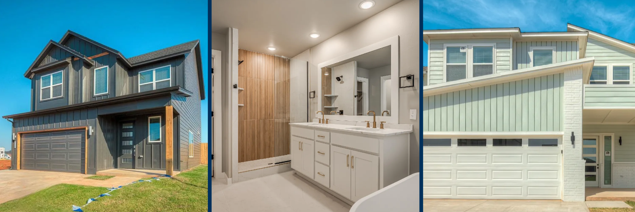 Three of the rental properties held in the iREET portfolio